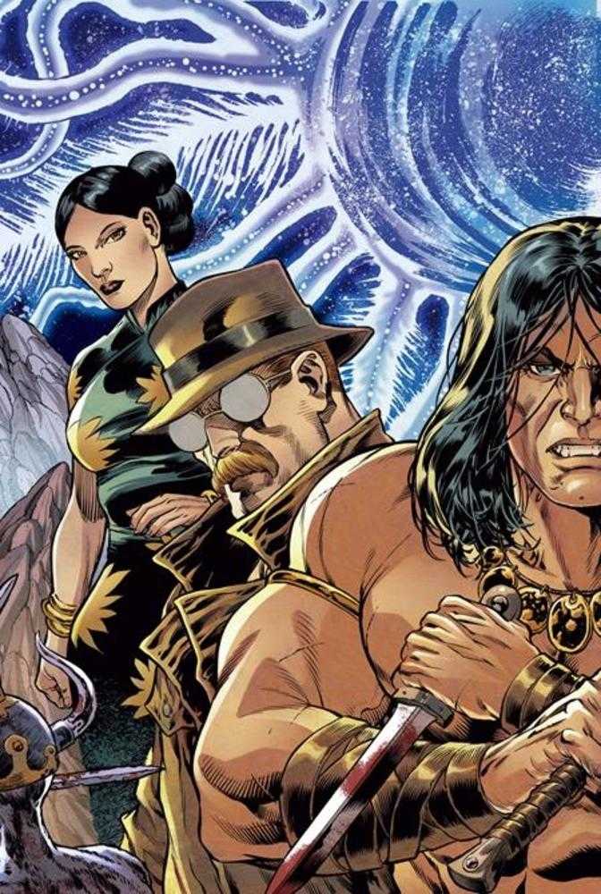 Conan the Barbarian: Tides of the Tyrant-King #2 (Of 4) Cover E Jesus Merino Virgin Cardstock Connecting Variant (Mature)
