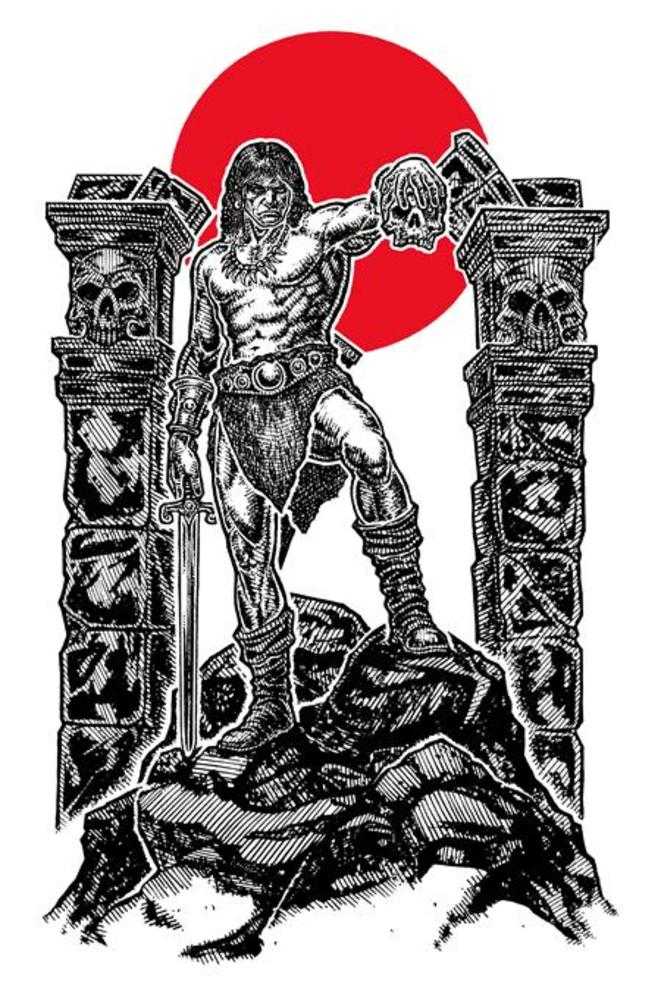 Conan the Barbarian: Tides of the Tyrant-King #2 (Of 4) Cover F Micah Ulrich Virgin Foil Variant (Mature)