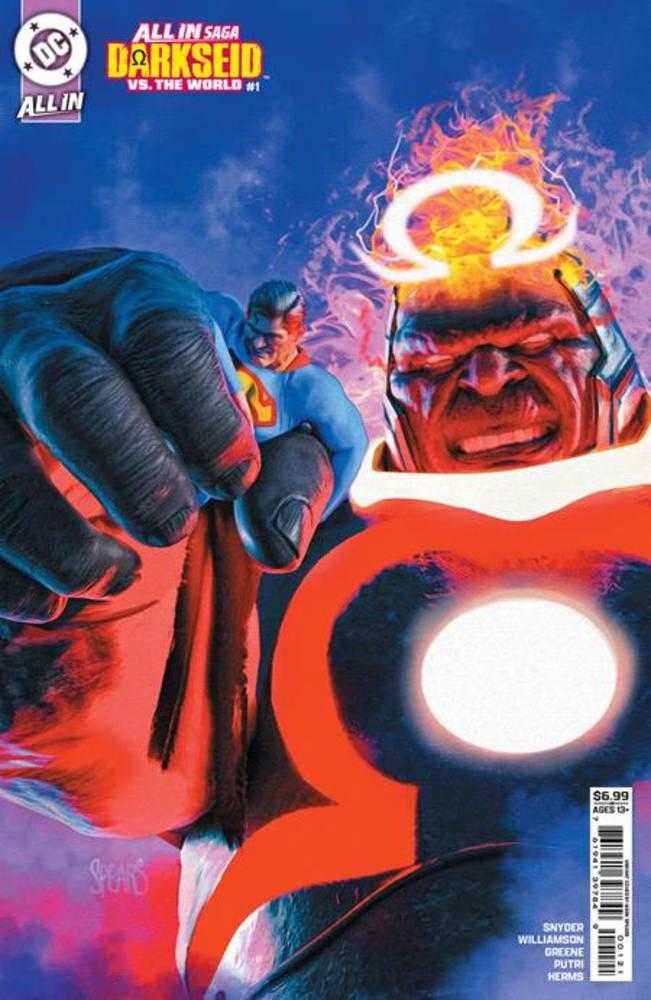 DC All In Saga: Darkseid vs. the World #1 (One Shot) Cover B Mark Spears Card Stock Variant