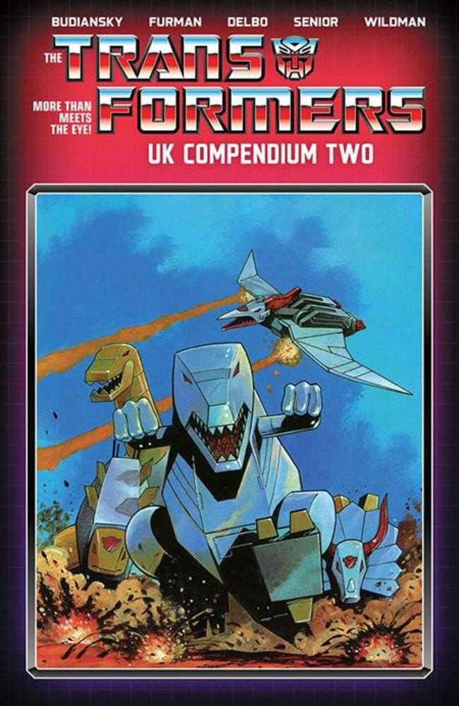 Transformers UK Compendium TPB Book 02 Direct Market Exclusive Jeff Anderson Cover