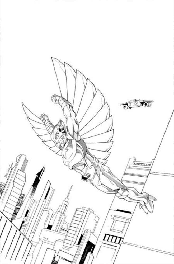 Thundercats X Silverhawks Thunderhawks #5 Cover L Inc 1:7 Declan Shalvey Line Art Virgin Variant