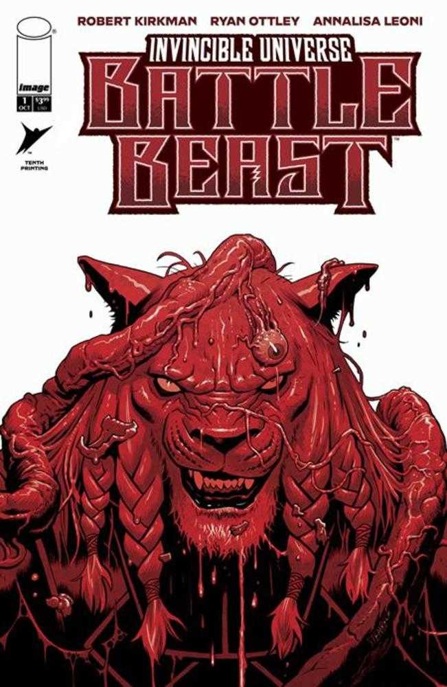 Invincible Universe Battle Beast #1 10th Printing Cover I Ben Stenbeck Variant