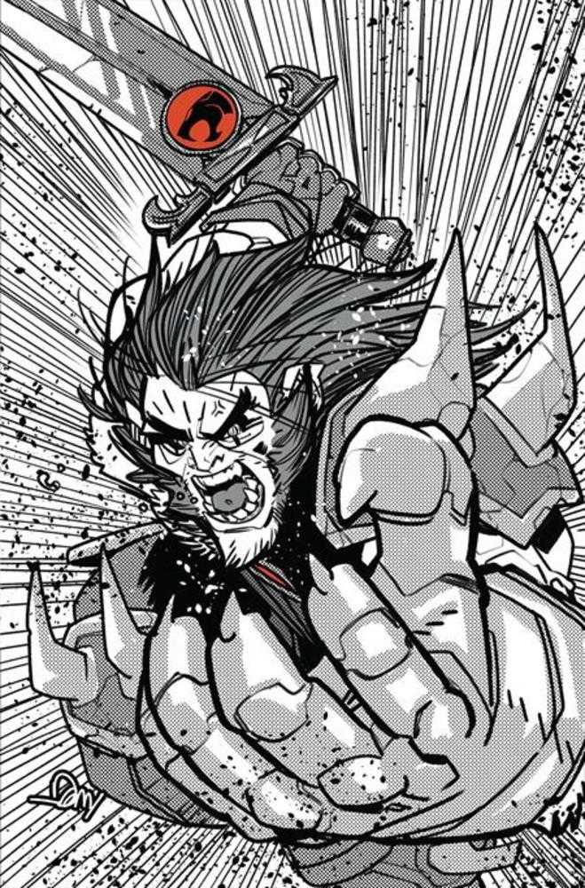 Thundercats (2026) #1 Cover R Inc 1:5 Seth Damoose Line Art Virgin Variant