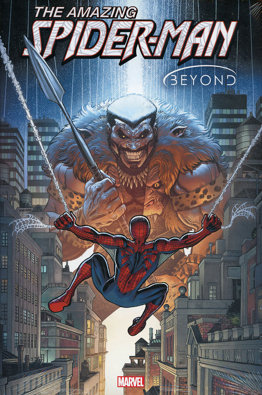 Amazing Spider-Man Beyond Omnibus Hardcover Adams Kraven Direct Market Variant