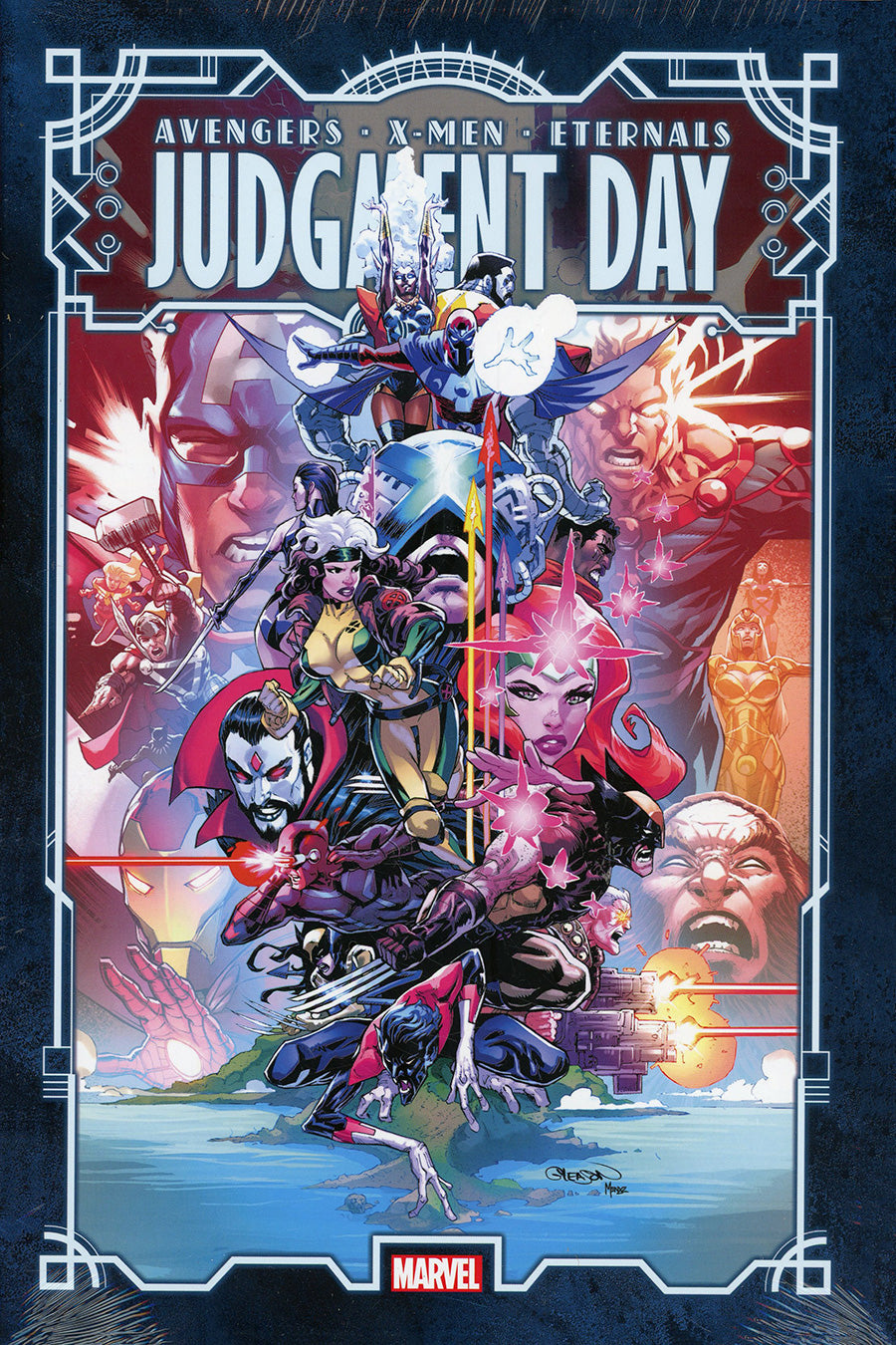 A.X.E. Judgment Day Omnibus Hardcover Direct Market Variant