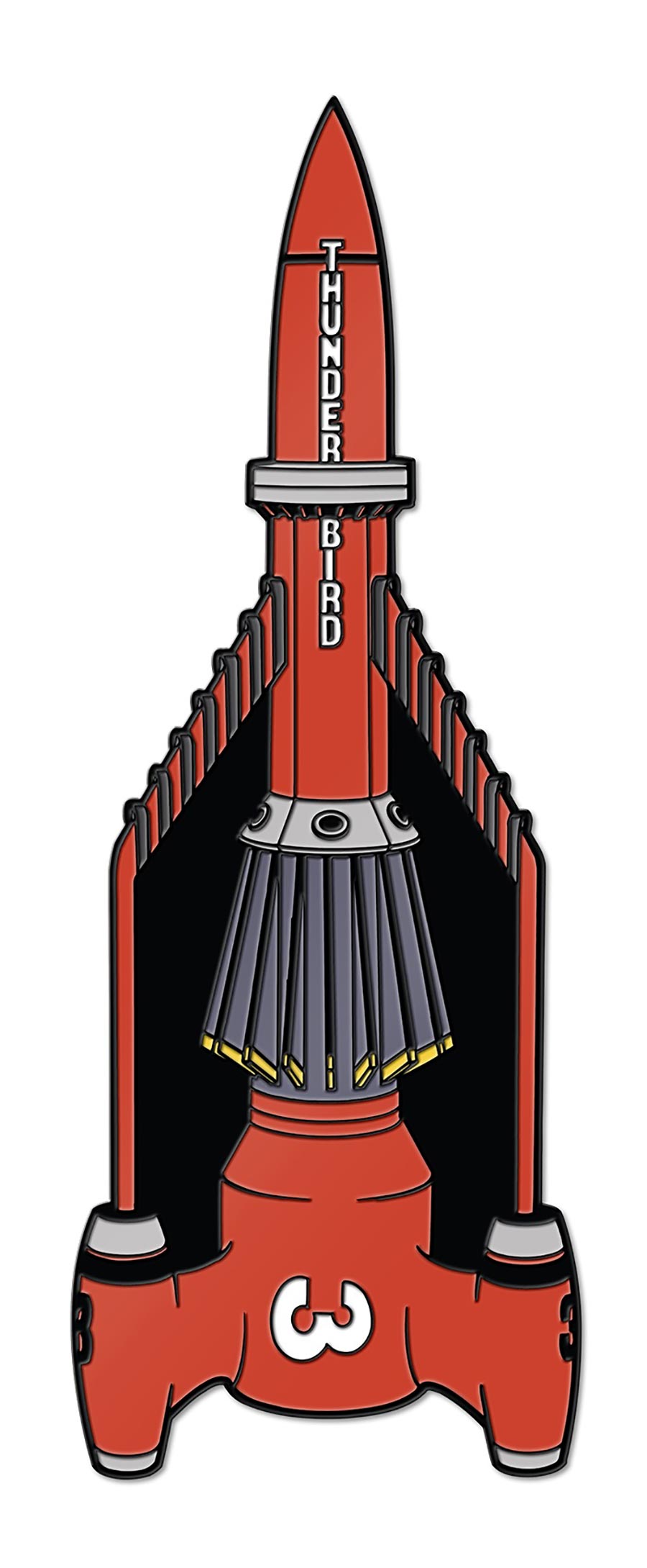 Thunderbirds: Thunderbirds 3 Enamel Pin Badge