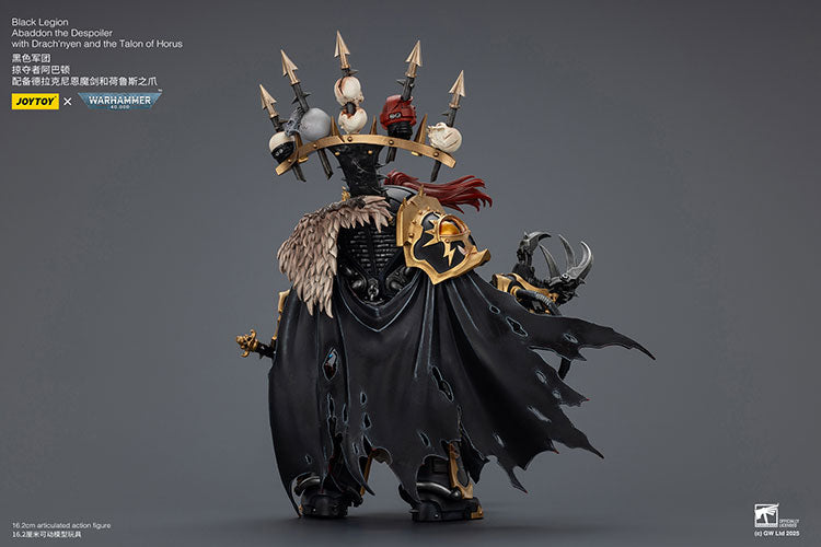 JOYTOY Warhammer 40K: Chaos Space Marines - Black Legion Abaddon the Despoiler Action Figure
