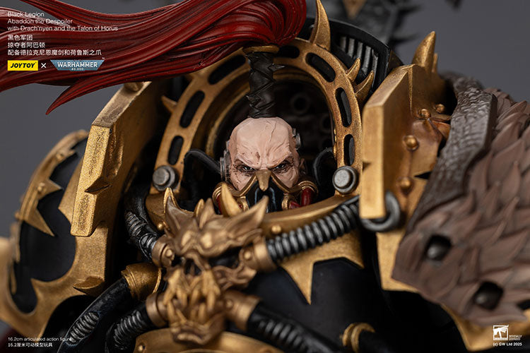 JOYTOY Warhammer 40K: Chaos Space Marines - Black Legion Abaddon the Despoiler Action Figure
