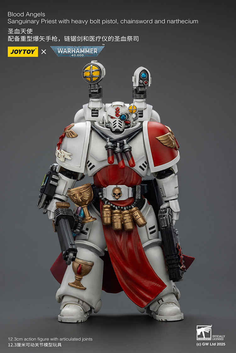 JOYTOY Warhammer 40K: Blood Angels - Sanguiary Priest Action Figure