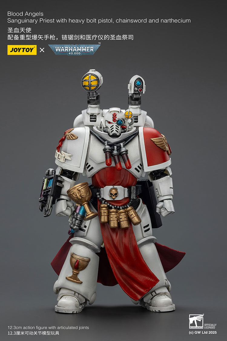 JOYTOY Warhammer 40K: Blood Angels - Sanguiary Priest Action Figure
