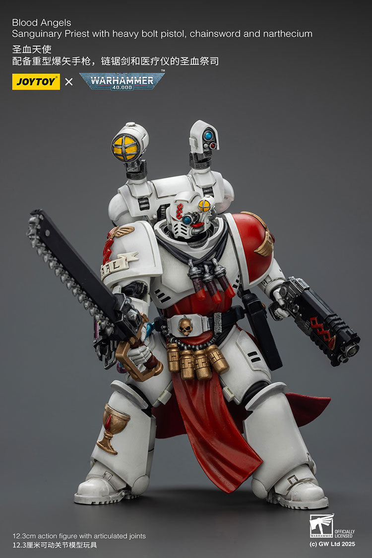 JOYTOY Warhammer 40K: Blood Angels - Sanguiary Priest Action Figure