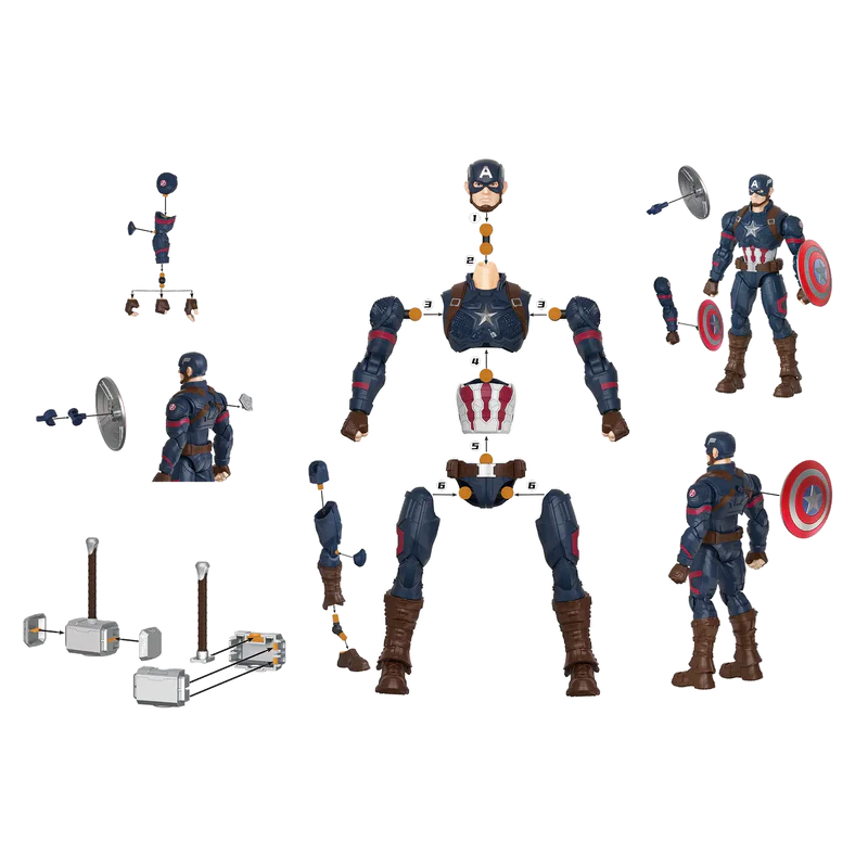 Marvel Infinity Saga Champion Class Captain America Model Kits