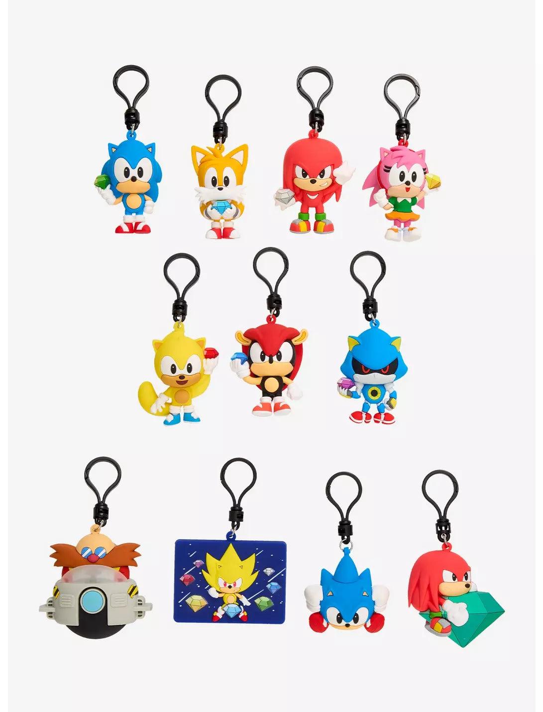 Sonic The Hedgehog Series 6 Blind Bag Figural Bag Clip