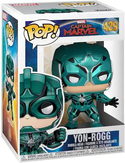 Pop! Marvel Captain Marvel Yon-Rogg Vinyl Figure