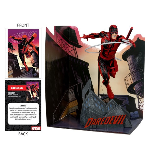 Daredevil 1:10th Scale Collectible With Scene (Daredevil #600)