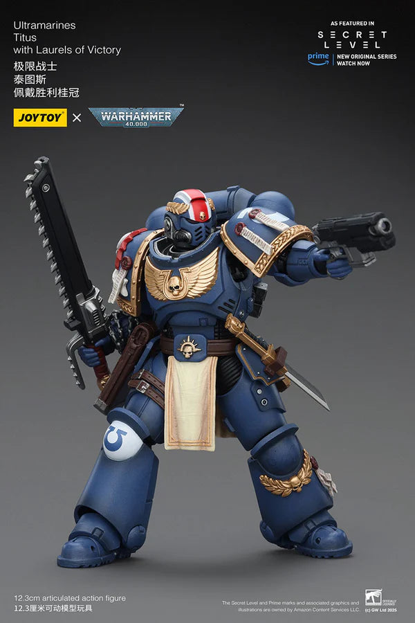 Ultramarines Titus with Laurels of Victory