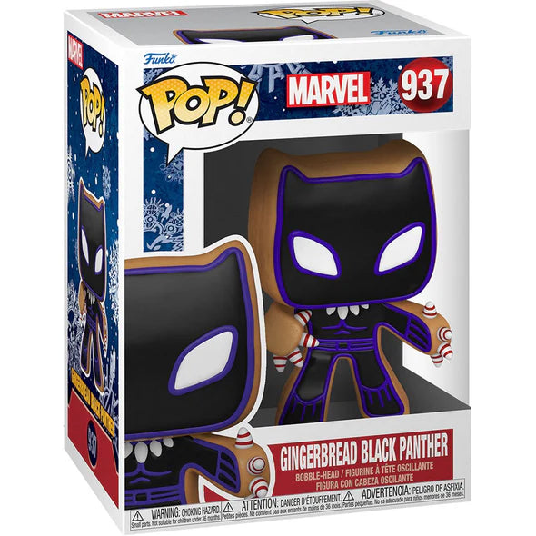 Pop! Marvel Holiday Gingerbread Black Panther Vinyl Figure
