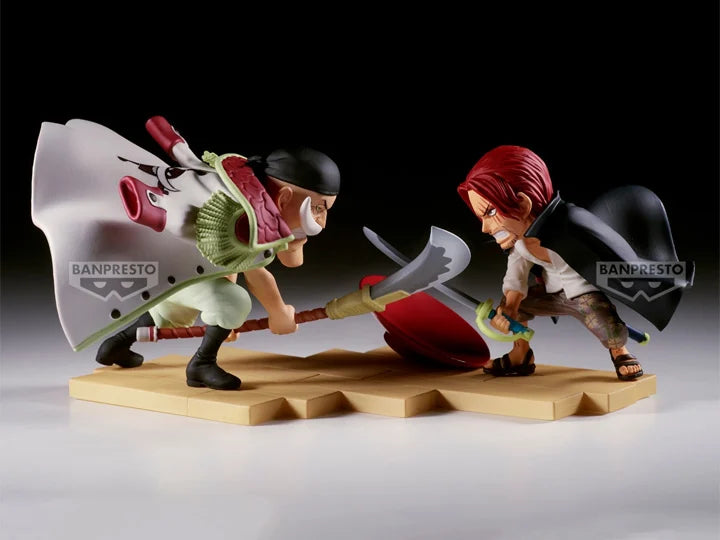 One Piece World Collectable Figure Log Stories Edward Newgate vs. Shanks