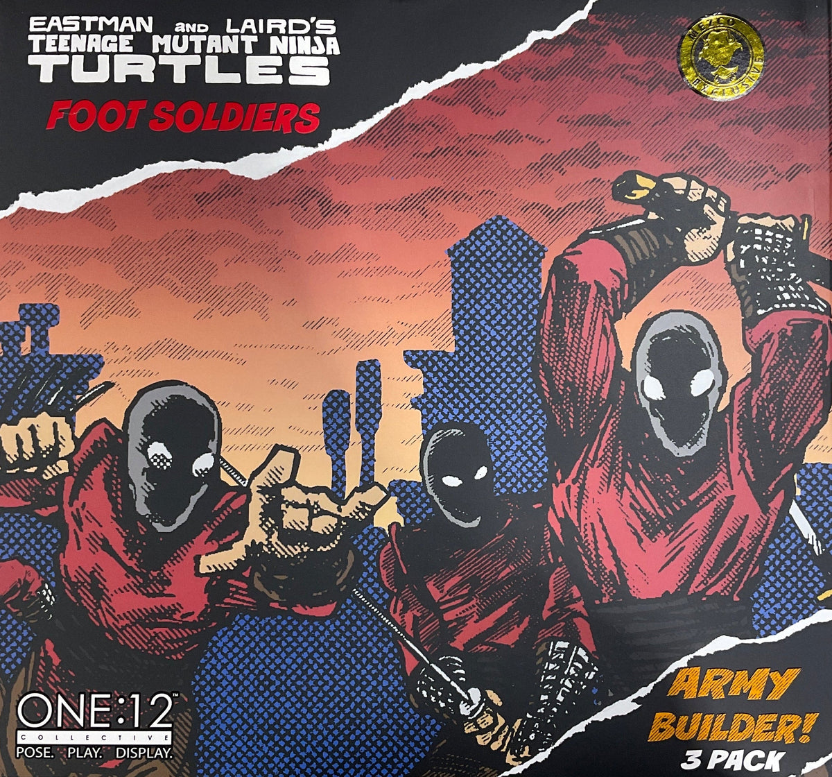 One:12 Collective - Teenage Mutant Ninja Turtles: Foot Soldiers (Comic Version) - NYCC Exclusive