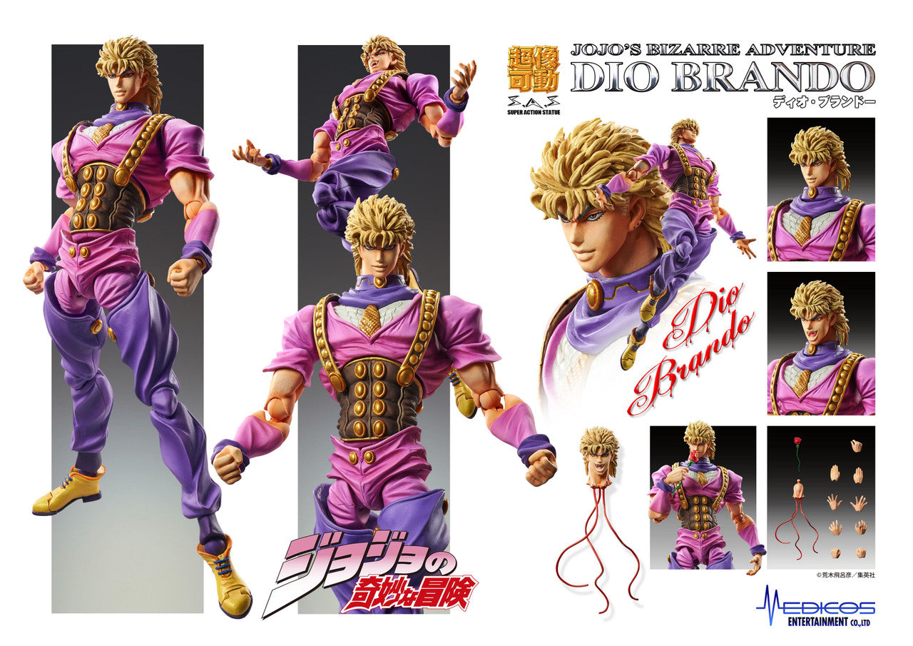 Medicos Super Action Statue: Jojo's Bizarre Adventure Dio Brando Action Figure
