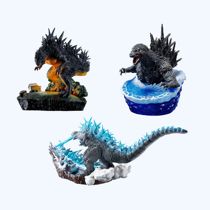 PetitramaEX Godzilla ー1.0 from 0 to ー1 set