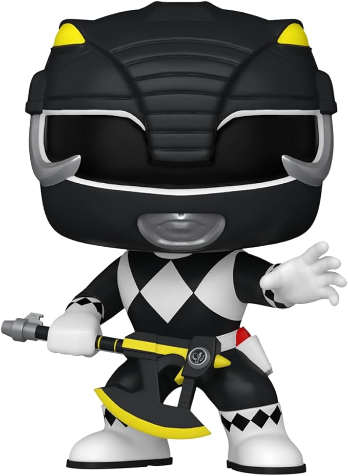 Pop! TV: Mighty Morphin Power Rangers 30th Anniversary Black Ranger Vinyl Figure