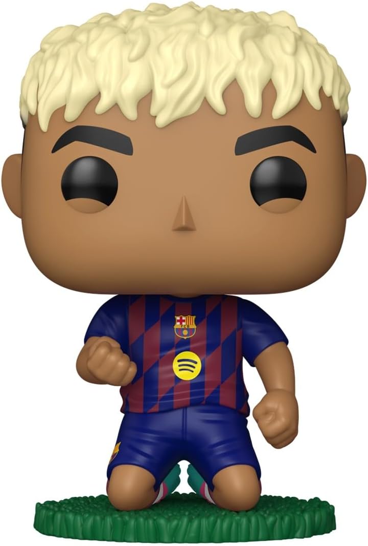 Pop! Football: FC Barcelona Lamine Yamal (Kneeling) Vinyl Figure