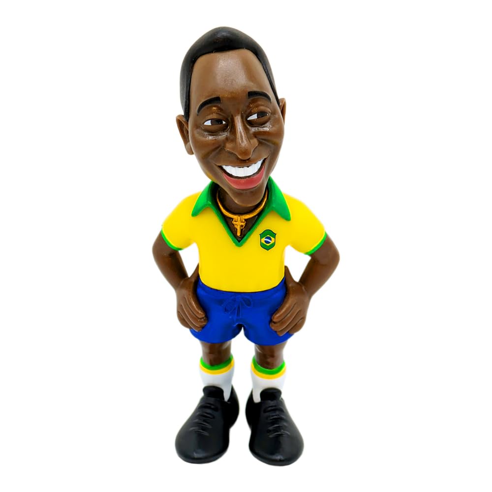 Minix Sports Soccer Legends: Brazil Pele (1st Kit) Collectible Figurine
