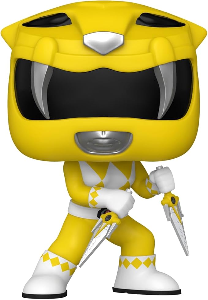 Pop! TV: Mighty Morphin Power Rangers 30th Anniversary Yellow Ranger Vinyl Figure