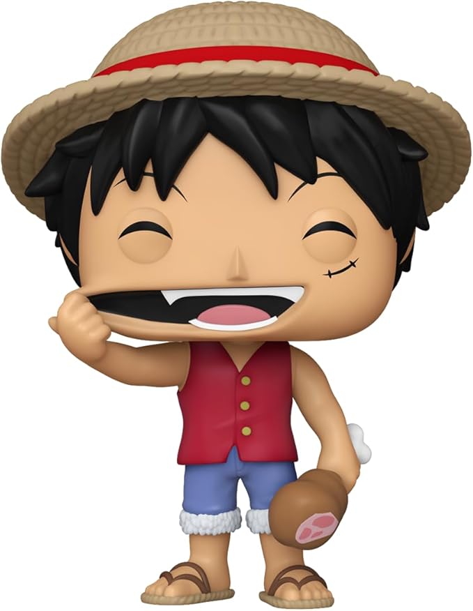 Pop! Animation: One Piece Monkey D. Luffy (with Meat) Vinyl Figure