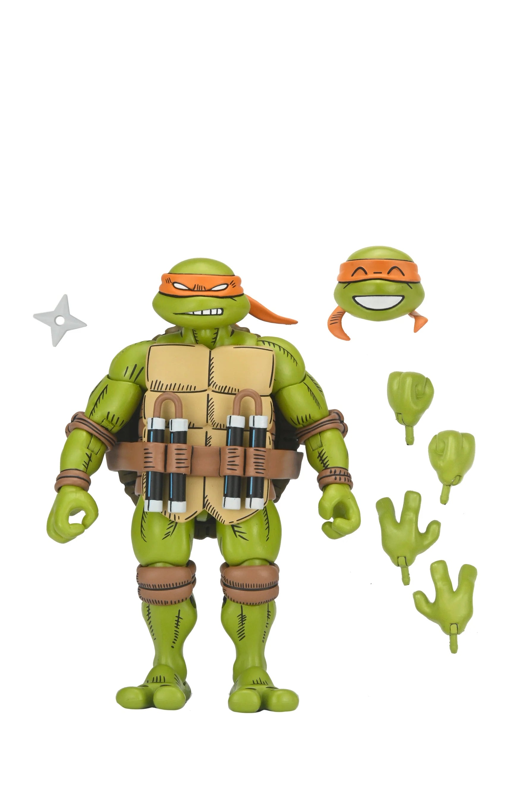 NECA Teenage Mutant Ninja Turtles x Usagi Yojimbo: Ultimate Michelangelo Action Figure