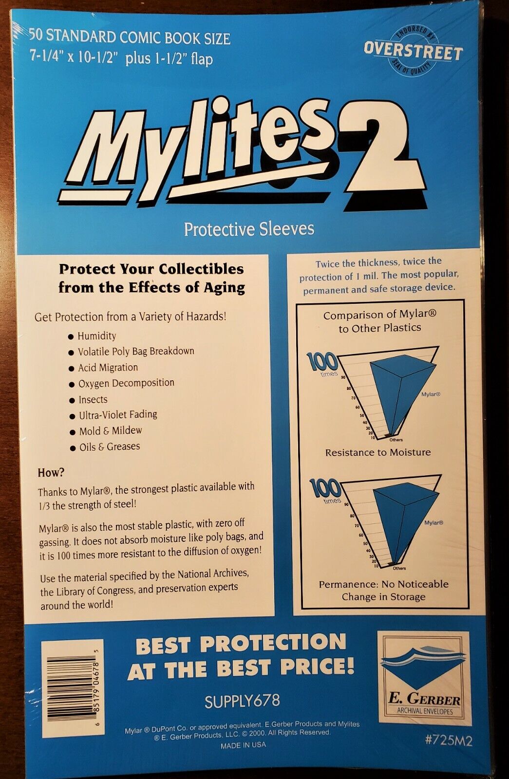 Mylites 2 50 Current Comic Book Size