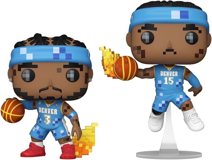 Pop! Basketball: NBA Jam Allen Iverson and Carmelo Anthony 2-Pack Vinyl Figures