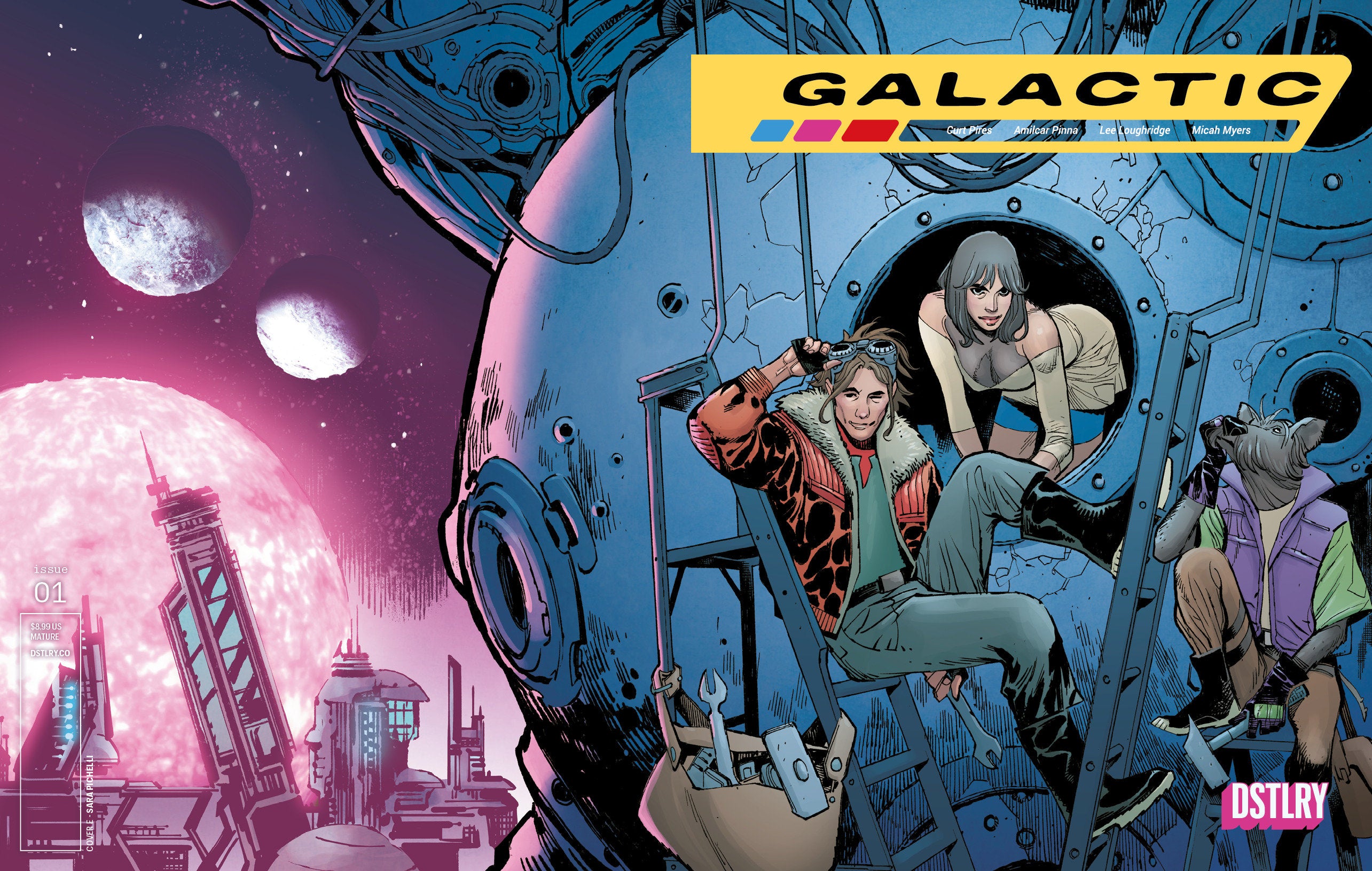 Galactic #1 Cover E Sara Pichelli Variant