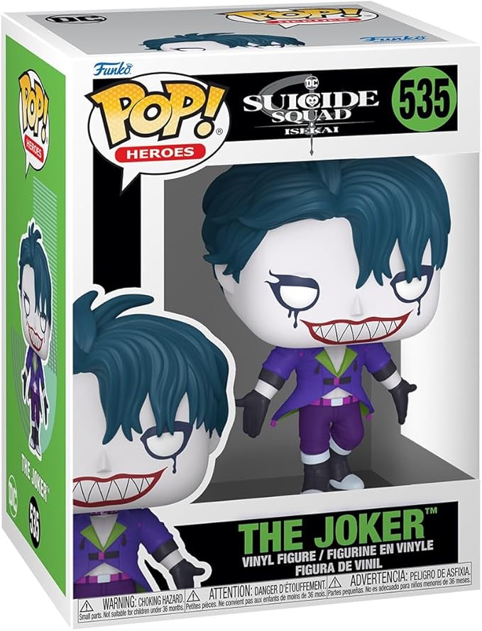 Pop! Heroes: DC Suicide Squad Isekai The Joker Vinyl Figure