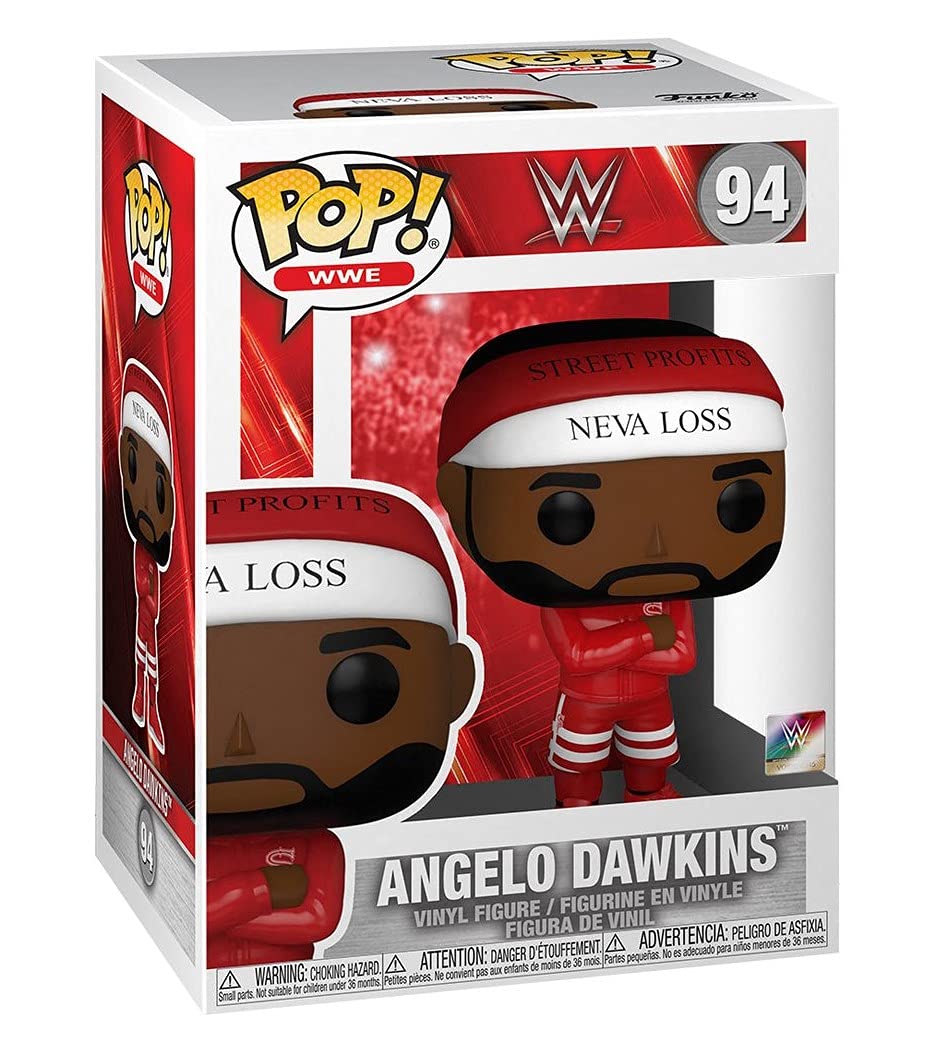 Pop! WWE: Street Profits Angelo Dawkins Vinyl Figure