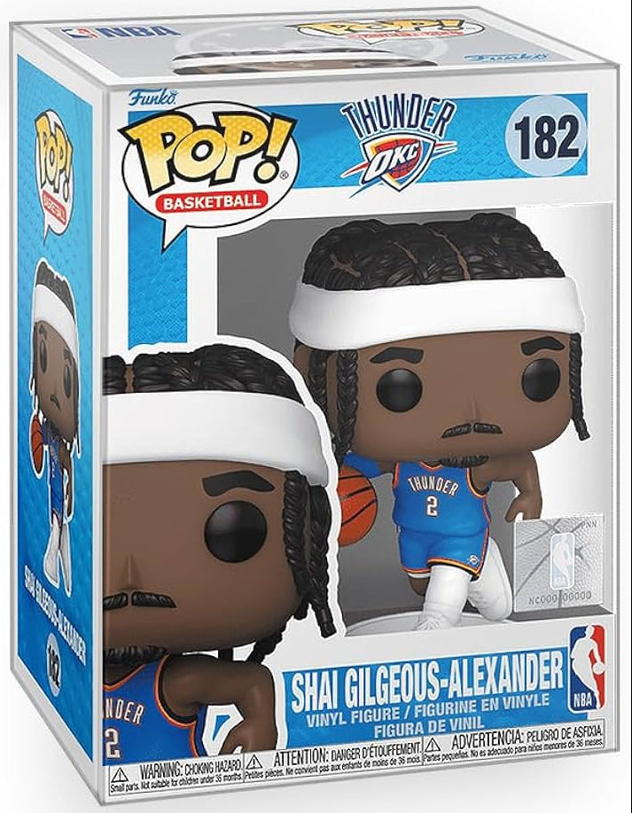 Pop! Basketball: NBA Oklahoma City Thunder Shai Gilgeous-Alexander (Home) Vinyl Figure