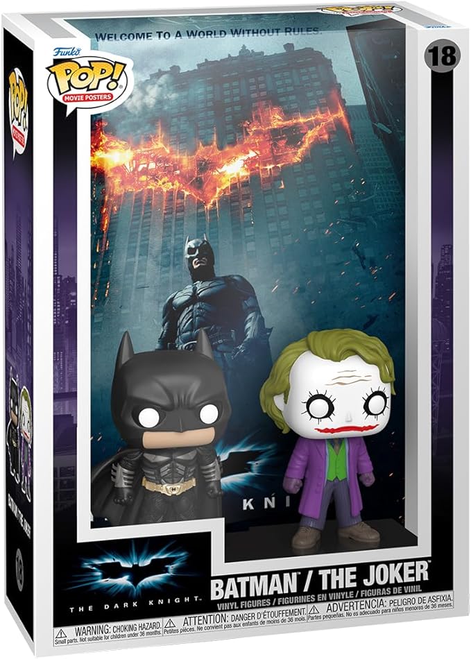 Pop! Movie Poster: Batman The Dark Knight Batman / Joker Vinyl Figure