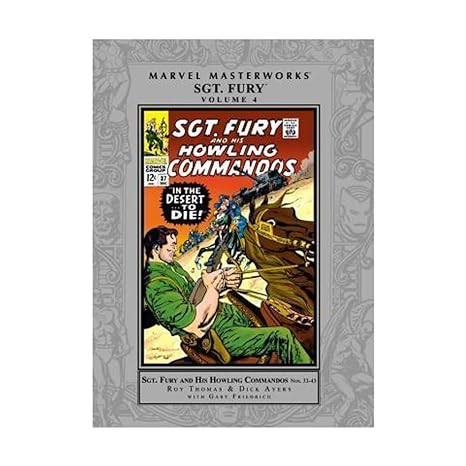 Marvel Masterworks Sgt Fury Hardcover Volume 04