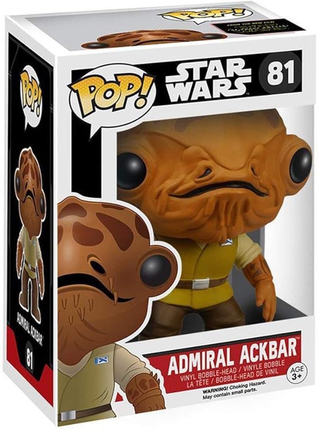 Pop! Star Wars: The Force Awakens Admiral Ackbar Vinyl Figure