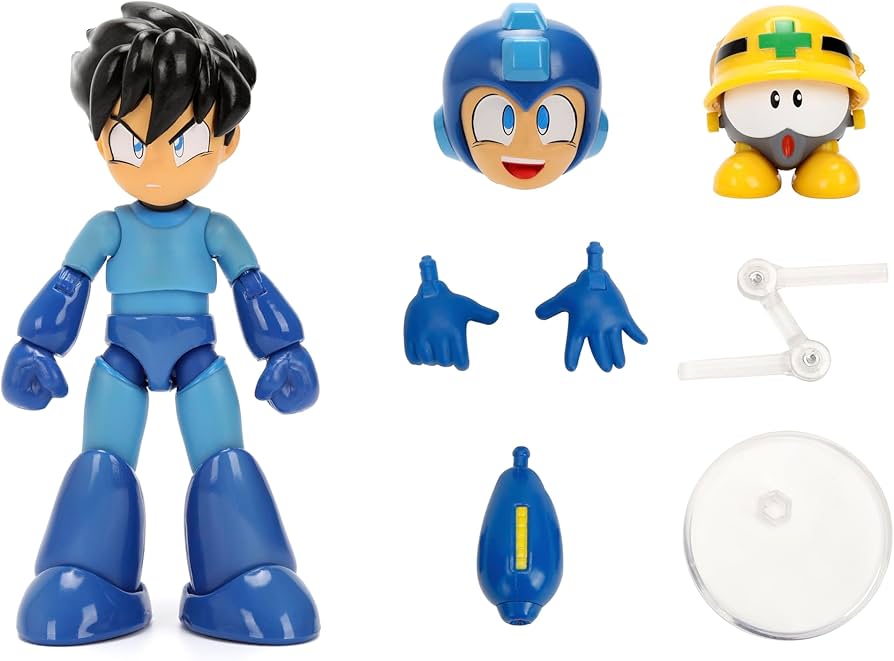 jada toys mega man helmetless
