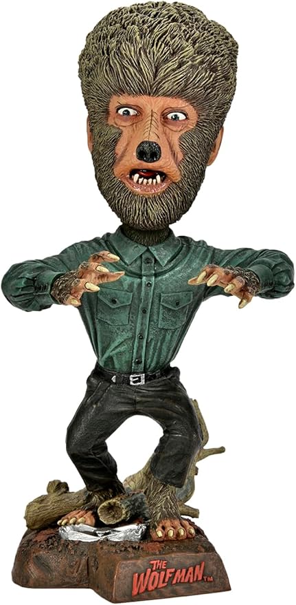 NECA Head Knockers: Universal Monsters The Wolf Man Hand Painted Figure