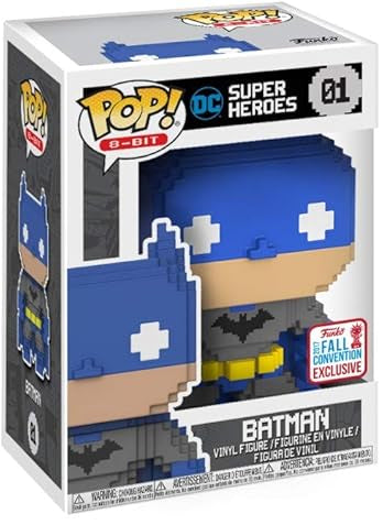 Pop! 8-Bit: DC Super Heroes Batman (2017 Fall Convention Exclusive) Vinyl Figure