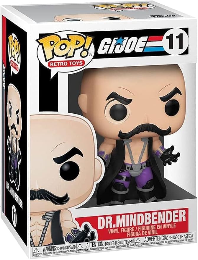 Pop! Retro Toys: G.I. Joe Dr. Mindbender Vinyl Figure