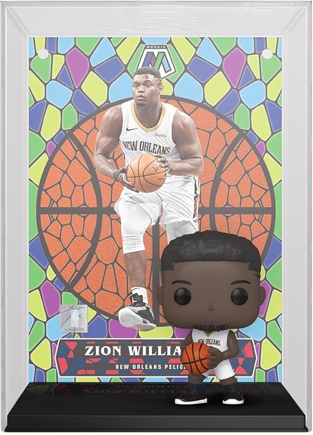 Pop! Trading Cards: NBA New Orleans Pelicans Zion Williamson (Mosaic) Vinyl Figure