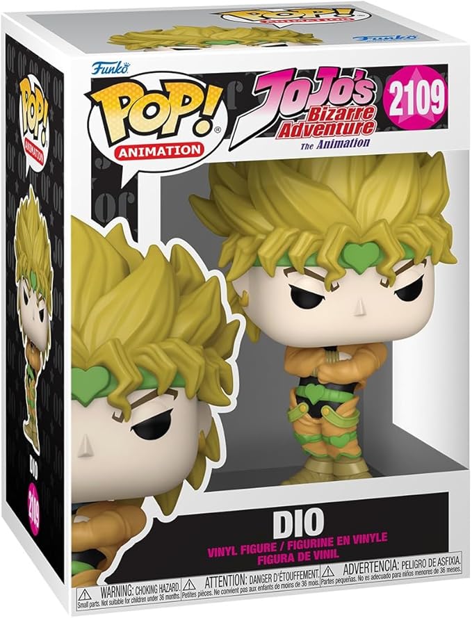 Pop! Animation: Jojo's Bizarre Adventure Dio Vinyl Figure