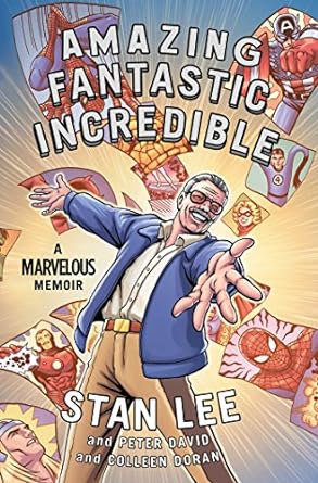 Amazing Fantastic Incredible Marvelous Memoir Hardcover Graphic Novel