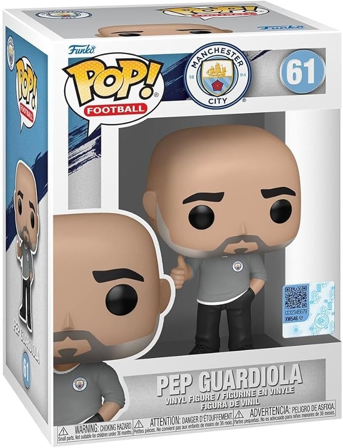 Pop! Football: Manchester City Pep Guardiola Vinyl Figure