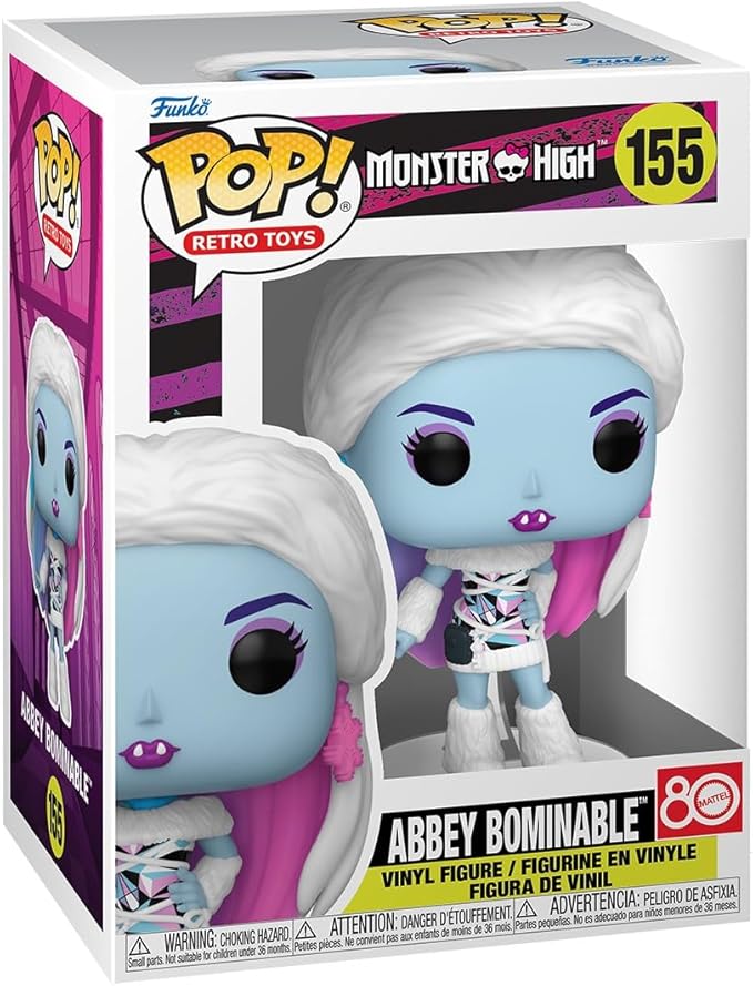 Pop! Retro Toys: Monster High Abbey Bominable Vinyl Figure