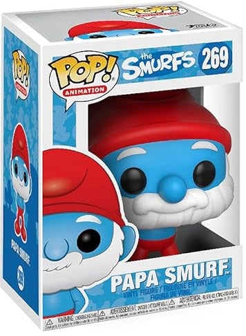 Pop! Animation: The Smurfs Papa Smurf Vinyl Figure